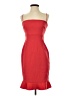 Laundry Solid Red Cocktail Dress Size 2 - photo 1