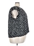 On 34th Black Short Sleeve Blouse Size 4X - photo 4