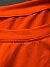 Unbranded 100% Polyester Orange Short Sleeve T-Shirt Size L - photo 7