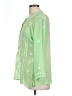 Chadwicks 100% Polyester Green 3/4 Sleeve Blouse Size 10 - photo 5