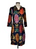 Gretchen Scott Designs Paisley Blue Casual Dress Size XS - photo 1