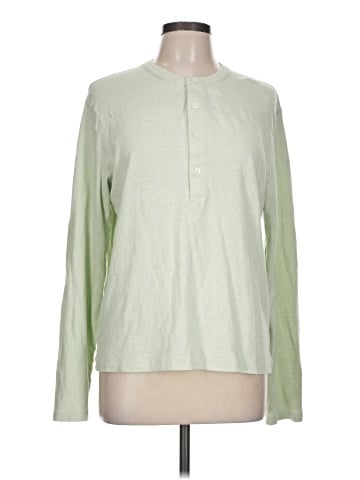 Billy Reid Long Sleeve Henley (view 1)