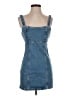 Zara 100% Cotton Blue Romper Size S - photo 1