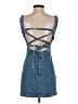 Zara 100% Cotton Blue Romper Size S - photo 2