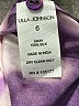 Ulla Johnson 100% Silk Purple Short Sleeve Silk Top Size 6 - photo 8