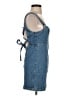 Zara 100% Cotton Blue Romper Size S - photo 4