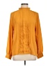 Ann Taylor Yellow Long Sleeve Blouse Size L - photo 1