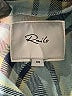 Rails 100% Rayon Plaid Teal Long Sleeve Button-Down Shirt Size XS - photo 7