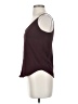 Express 100% Polyester Burgundy Sleeveless Top Size XXS - photo 5