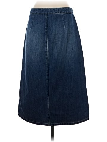 L'Agence Denim Skirt (view 2)