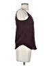 Express 100% Polyester Burgundy Sleeveless Top Size XXS - photo 4