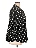 Millenium 100% Polyester Polka Dots Black 3/4 Sleeve Blouse Size 1X - photo 4
