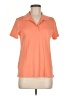 Lands' End Orange Short Sleeve Top Size M - photo 1