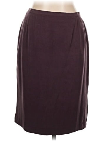 DressBarn Silk Skirt (view 1)