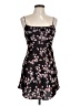 Saints + Secrets 100% Polyester Floral Black Casual Dress Size 10 - photo 1