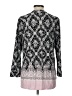 Soma Silver 3/4 Sleeve Blouse Size L - photo 2