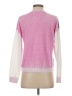 Charlie 100% Cotton Color Block Blue Pullover Sweater Size S - photo 2