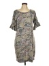Cupio Tweed Gray Casual Dress Size L - photo 1