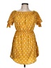 Blush 100% Polyester Polka Dots Yellow Casual Dress Size L - photo 1