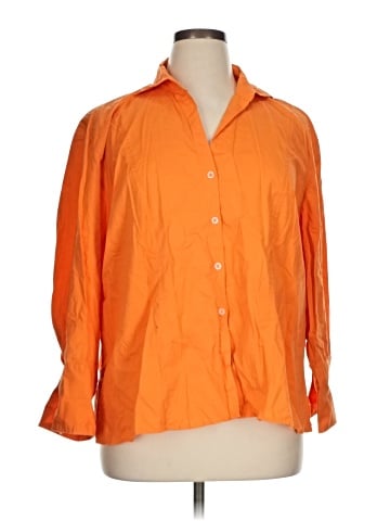 Harve Benard by Benard Holtzman 3/4 Sleeve Button-Down Shirt (view 1)