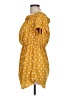 Blush 100% Polyester Polka Dots Yellow Casual Dress Size L - photo 5