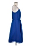 J.Crew 100% Polyester Solid Blue Casual Dress Size 8 - photo 4
