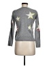 Banana Republic Stars Gray Pullover Sweater Size M - photo 2
