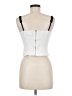 Sky To Moon 100% Rayon White Sleeveless Top Size M - photo 2