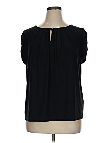 Tahari by ASL Short Sleeve Blouse (view 1)