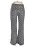 Clara Sun Woo Print Gray White Casual Pants Size XL - photo 1
