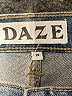 Daze Hearts Blue Jeans Size 25 waist - photo 4