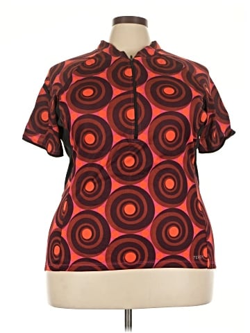 Terry Short Sleeve Blouse (view 1)