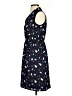 Yumi 100% Polyester Hearts Blue Casual Dress Size 0 - 2 - photo 5