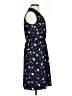 Yumi 100% Polyester Hearts Blue Casual Dress Size 0 - 2 - photo 4