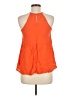 Entro 100% Rayon Orange Sleeveless Blouse Size M - photo 2