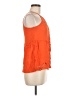 Entro 100% Rayon Orange Sleeveless Blouse Size M - photo 4