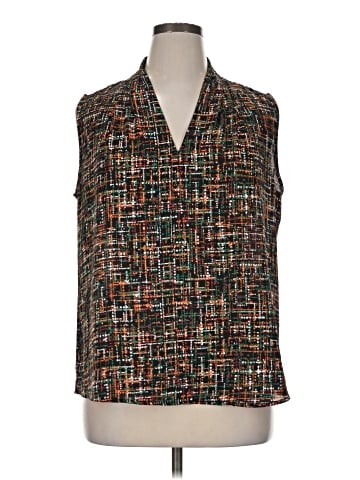 Worthington Sleeveless Blouse (view 1)