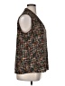 Worthington 100% Polyester Tweed Black Sleeveless Blouse Size XL - photo 4