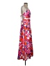 Unbranded Floral Pink Cocktail Dress Size XXS (estimated) - photo 4