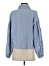 ee:some Blue Long Sleeve Blouse Size S - photo 2