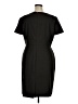 Alex Marie Solid Black Casual Dress Size 16 Petite - photo 2
