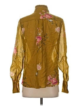 Joie Long Sleeve Silk Top (view 2)