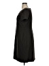 Alex Marie Solid Black Casual Dress Size 16 Petite - photo 5