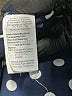 J.Crew 100% Polyester Polka Dots Blue Long Sleeve Blouse Size S - photo 8