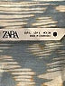 Zara Animal Print Blue 3/4 Sleeve Blouse Size L - photo 7