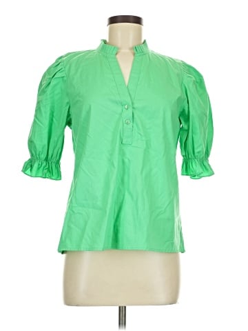 Maude Vivante 3/4 Sleeve Button-Down Shirt (view 1)