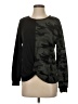 Absolutely Famous Camo Black Sweatshirt Size S - photo 2