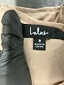 Lulus 100% Polyester Metallic Silver Gold Formal Skirt Size S - photo 4