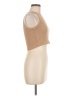 Zara Tan Sleeveless Blouse Size M - photo 4