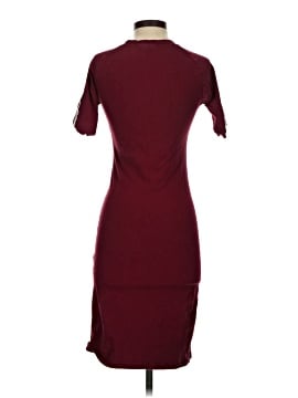 adidas burgundy dress Plus Size Black Mini Bodycon Dress Colla Short Sleeve Jersey | You + All |  Shop Online main image 0
